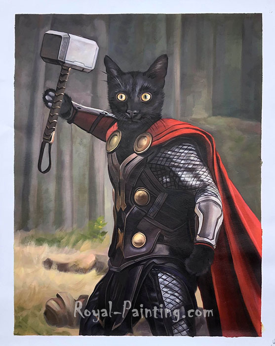 Customized Oil Painting For Pet